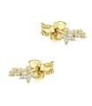 Flower Silver Stud Earring STS-6879